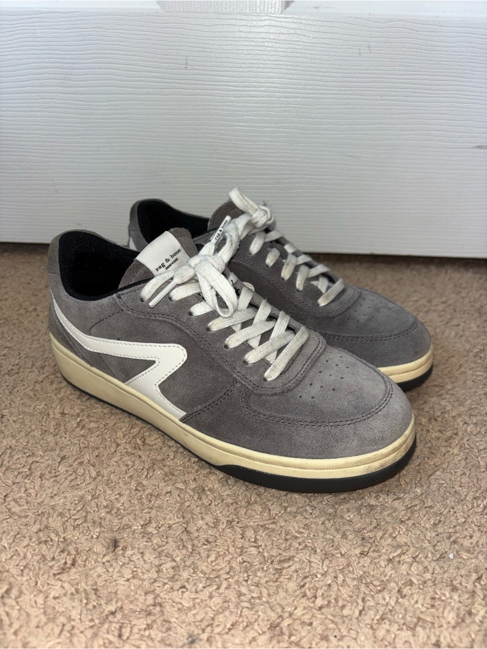 Rag & Bone Retro Court Suede Sneakers